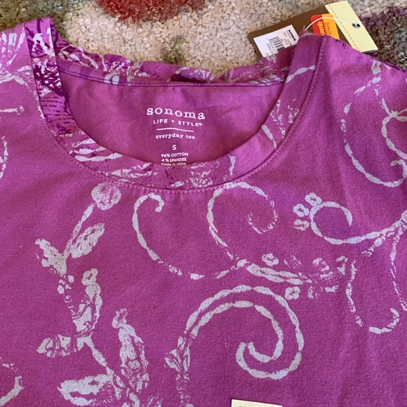 NWT Sonoma T shirt short sleeve size small - Picture 3 of 3